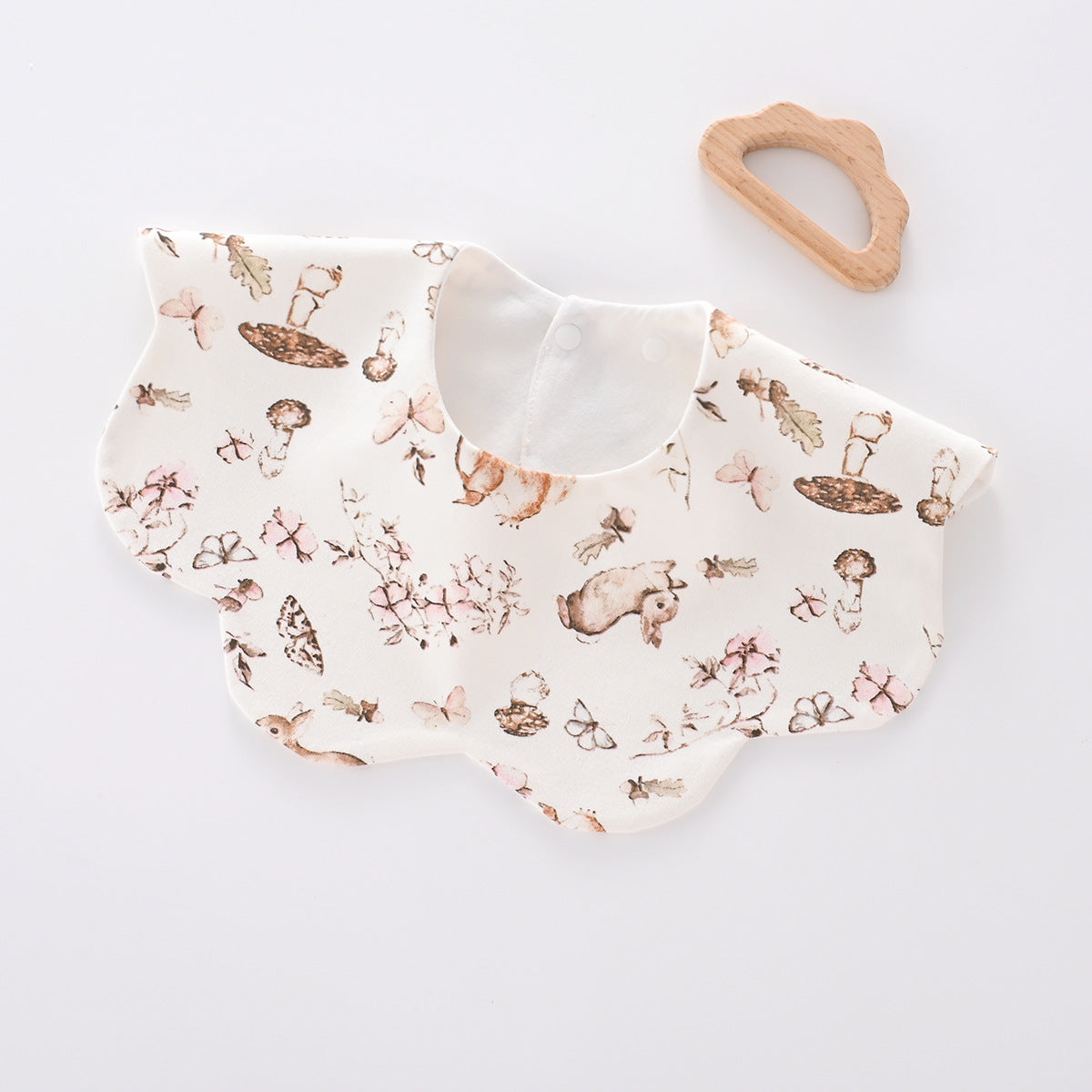 Bébé Bib Baby Pure Coton Imperméable Serviette Salive Nouveau-né