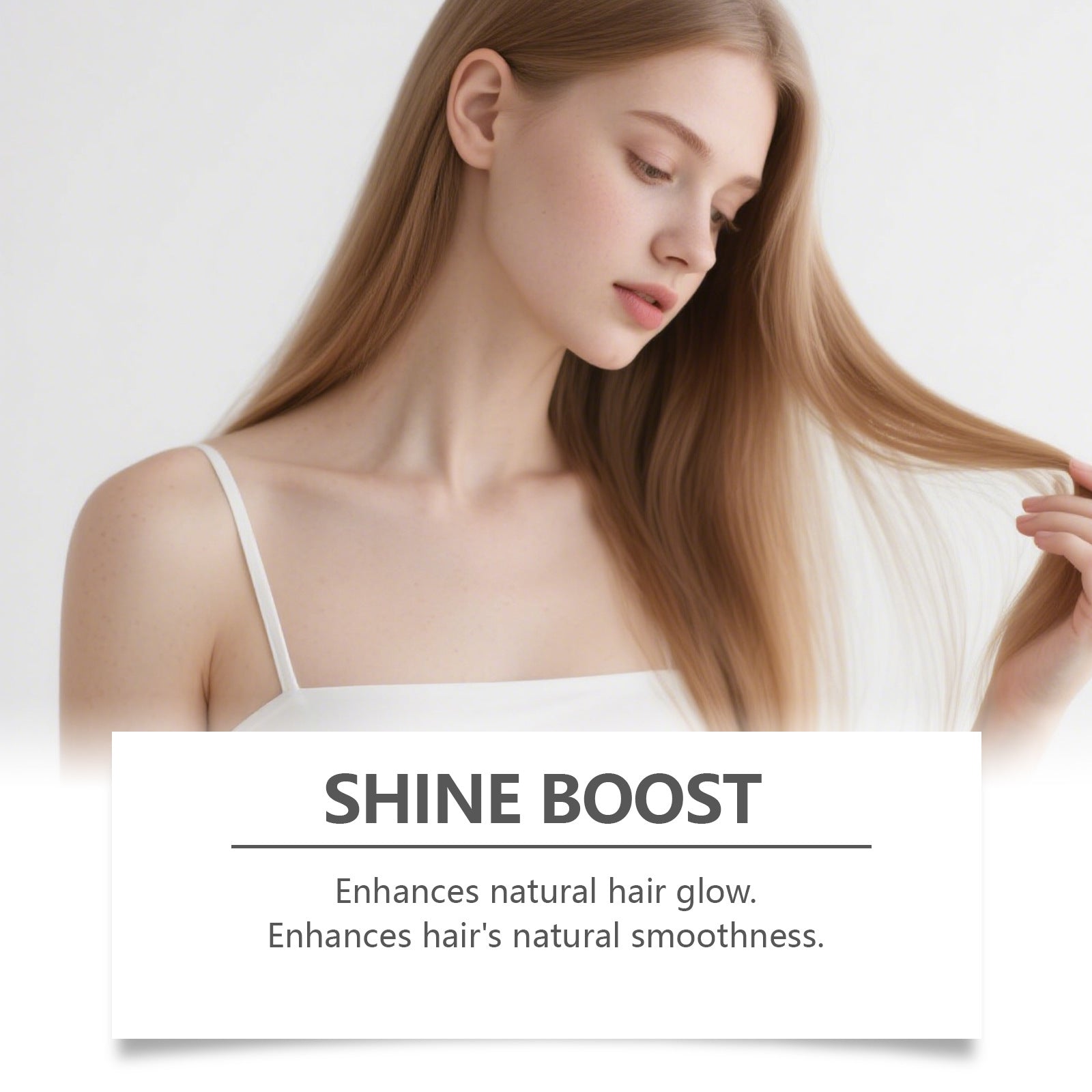 Smoothing Cheveux Nourriture Spray Sérum laisse les cheveux doux lisse et léger Nourriture Friz sec