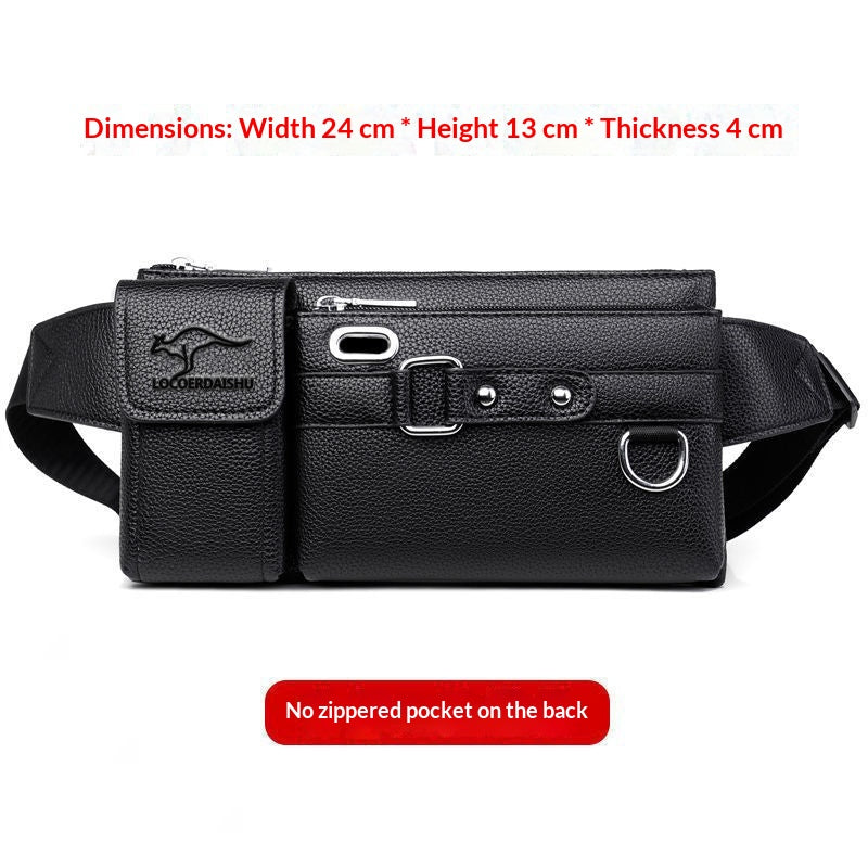 Men's Waist Bag Large Capacity Multi-function Bag
