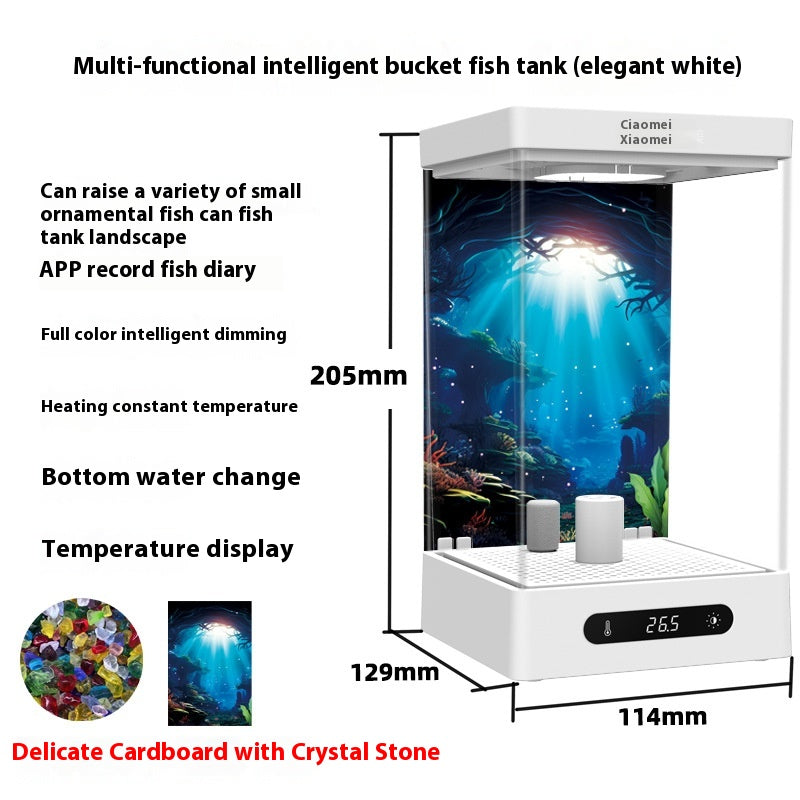 Version Bluetooth Cylindre spécial Douyu Petit réservoir de poisson