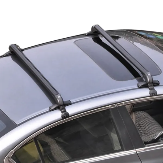 2PCS Universal 110cm 43-pouces Car Rack Cross Bar W Antivol Verrouillage Fenêtre réglable