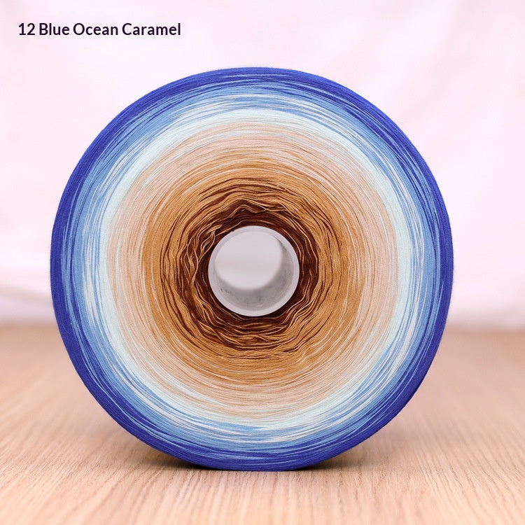 1500-gram GradientTwist-free Cake Fil Ball pour tricoter à la main et crochet Blankets