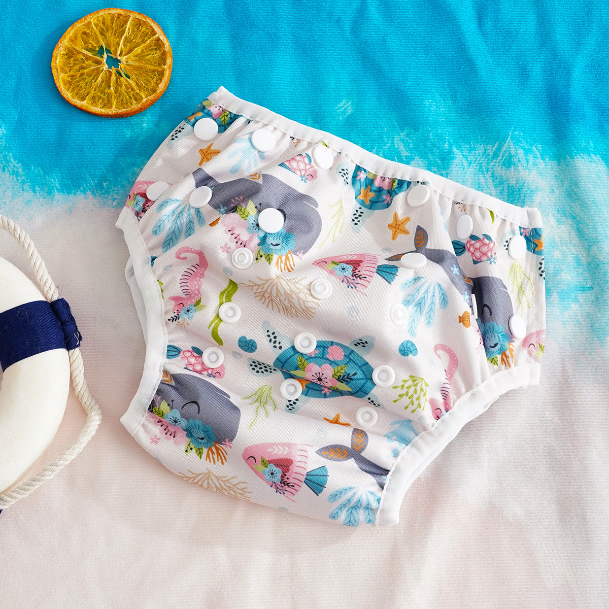 Pantalons de bain respirant en mesh bébé