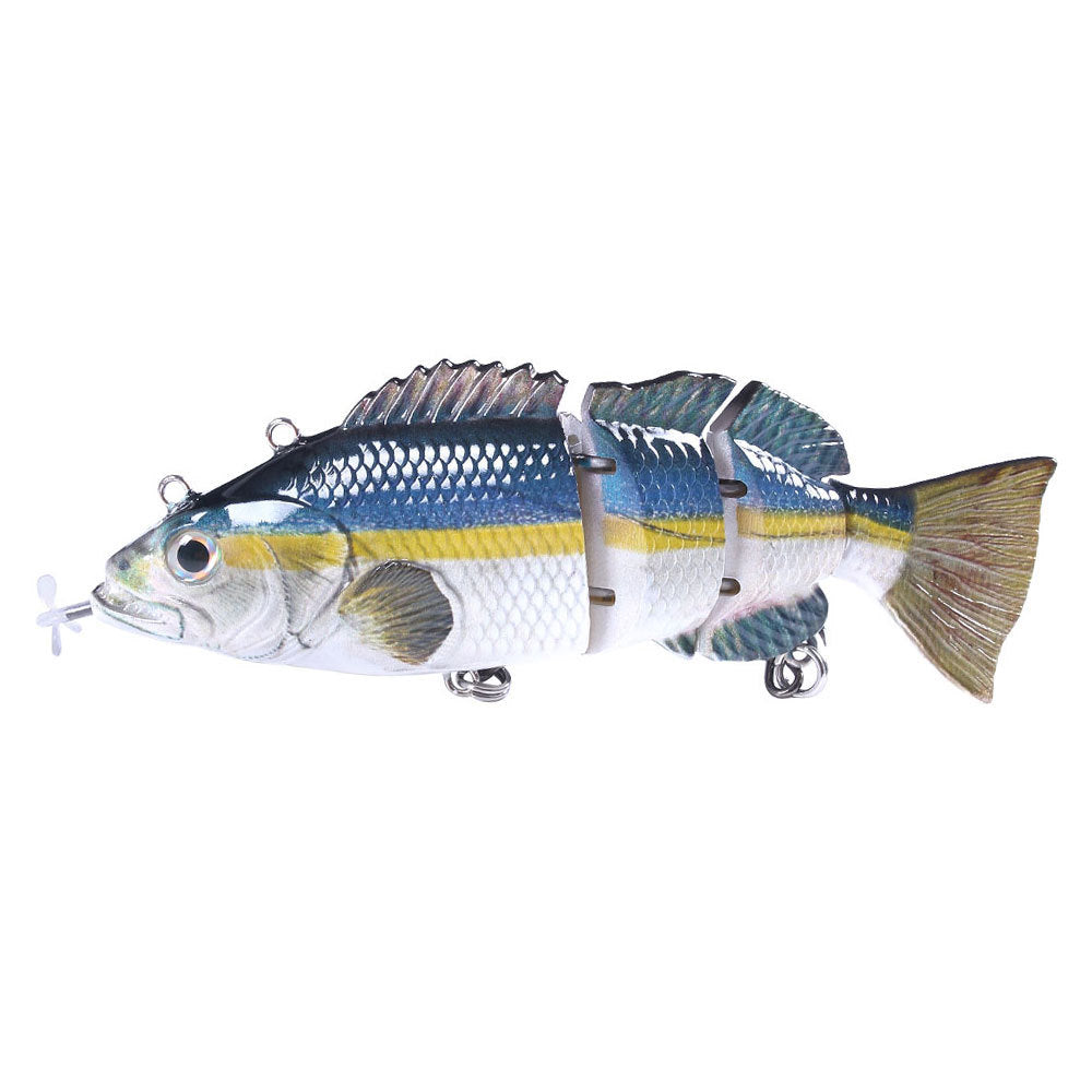Luya Fausse Lure Knotty Fish 15CM54G Automatique Fish Usb Knotty Fish Aile électrique