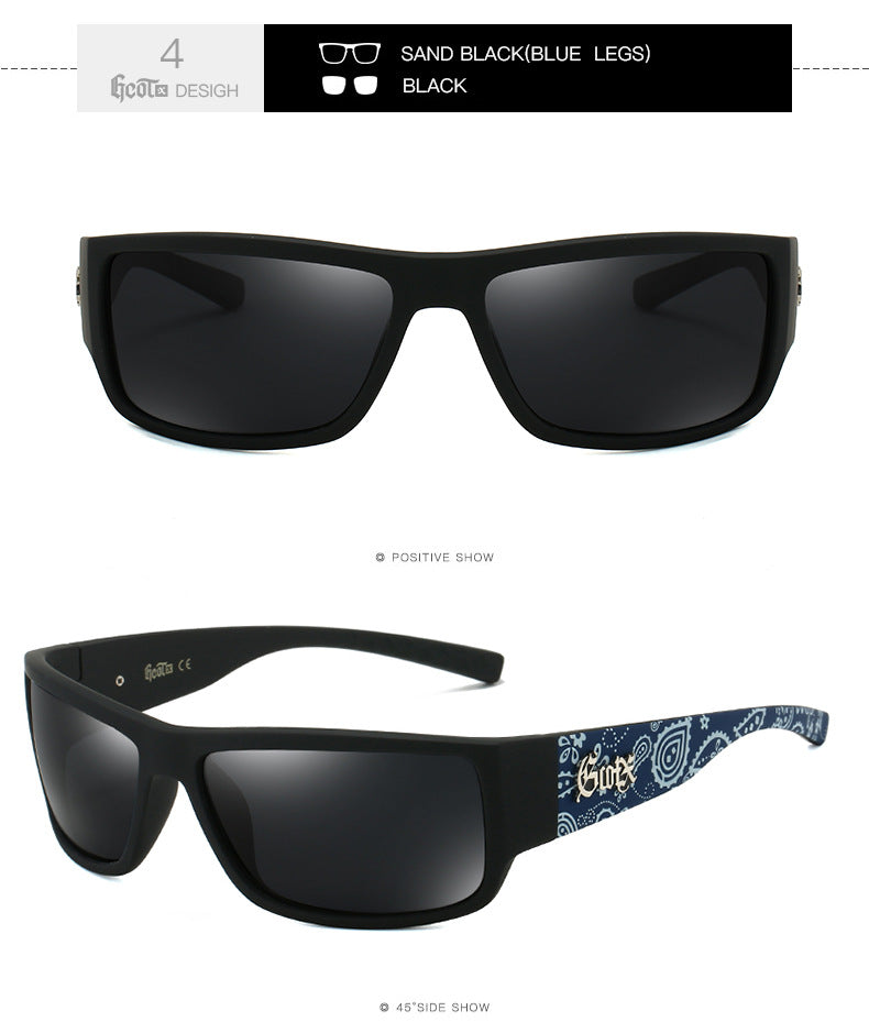 Lunettes de soleil Polarisées Hip-hop Fashion