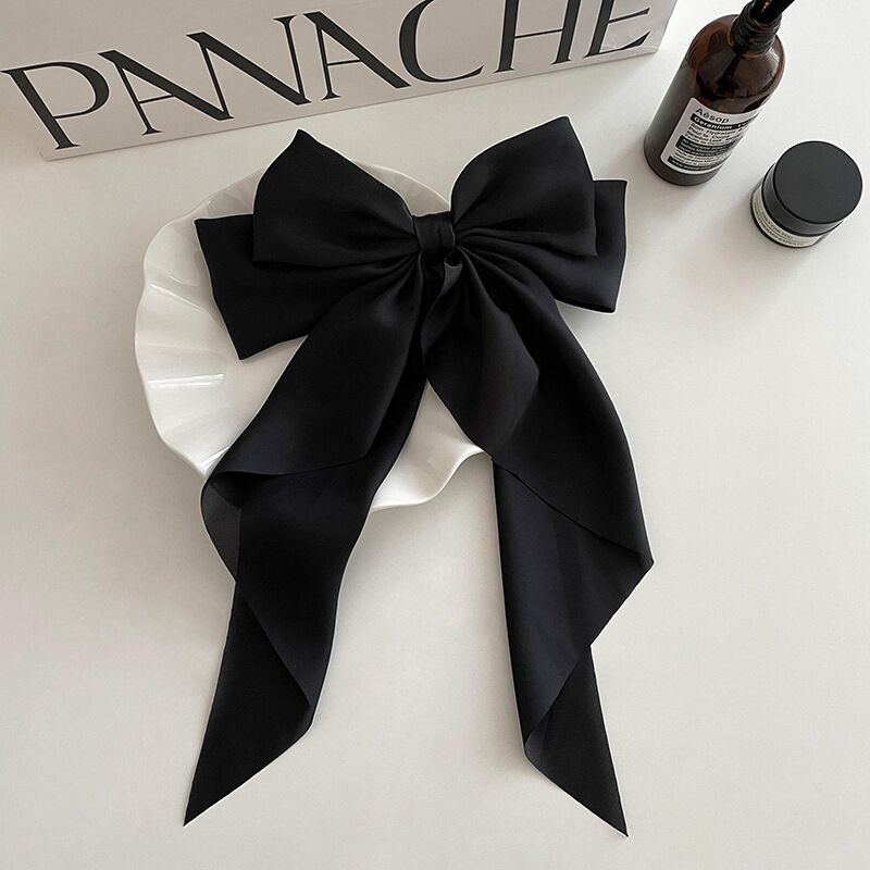 Bow Ribbon Hairpin Tissu rétro simple