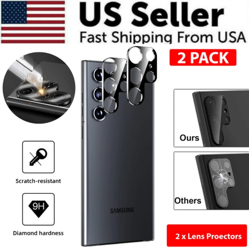 Tempered Glass Screen Protector Lens Hydrogel for S23 S22 Ultra Plus USA