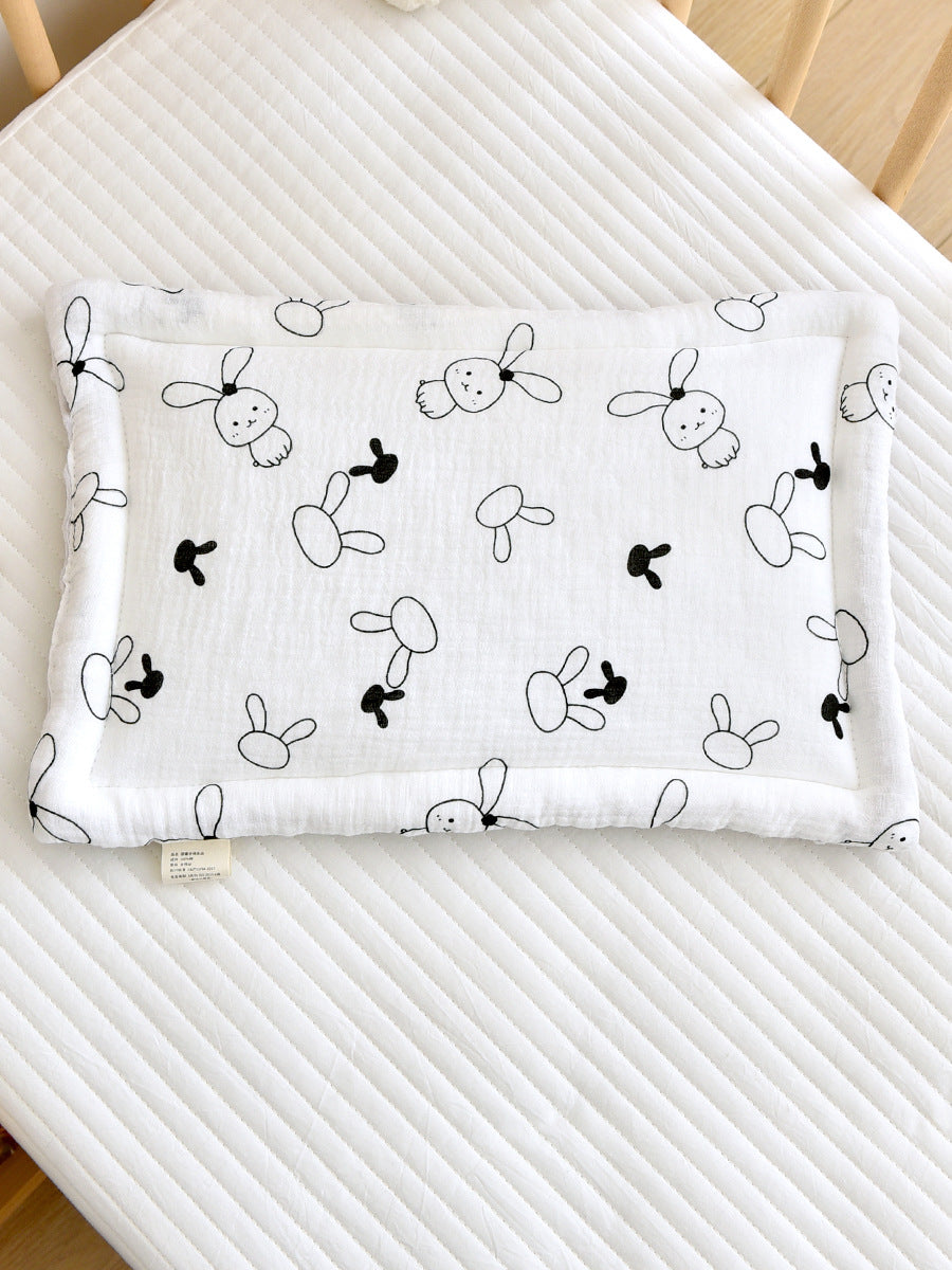 Oreiller pour nouveau-né en coton Gauze Bonnet