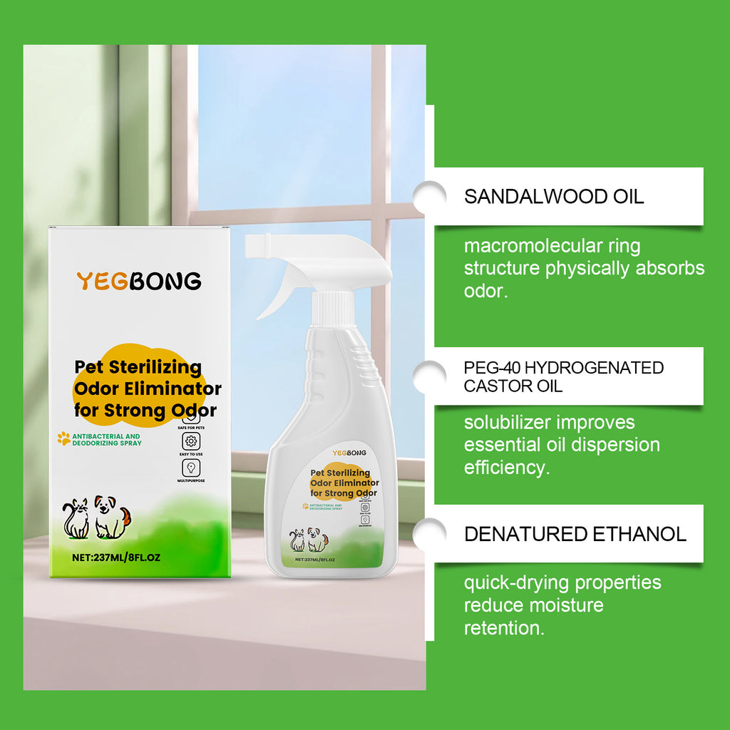 Vaporisateur désodorisant Yegbong Pet