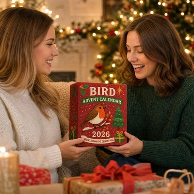 Calendrier de l'Avent sur le thème des oiseaux