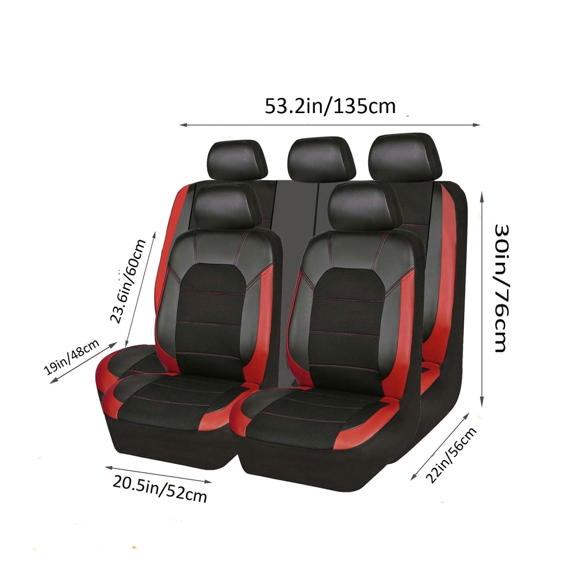 5-seater car seat cover