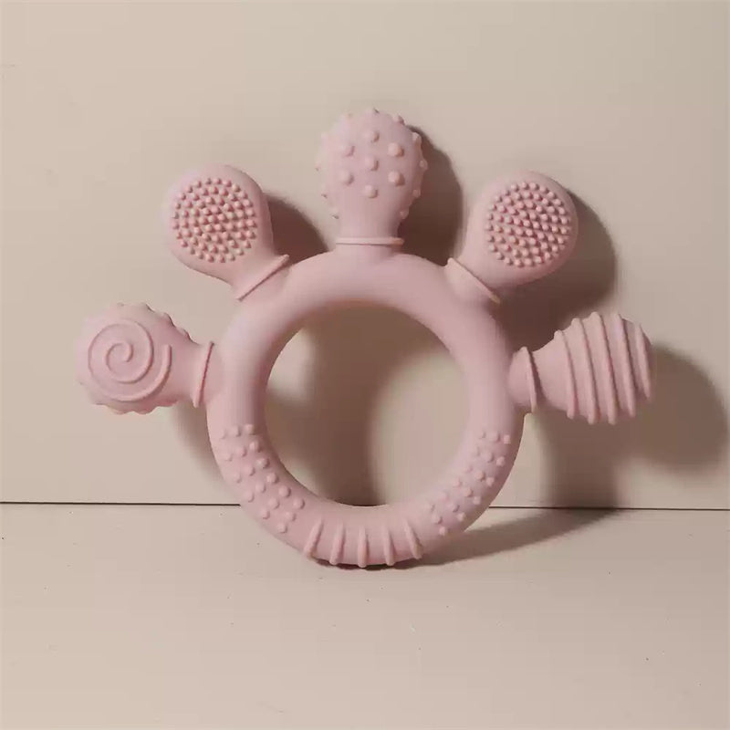 Enceinte de maintien de main en silicone comestible