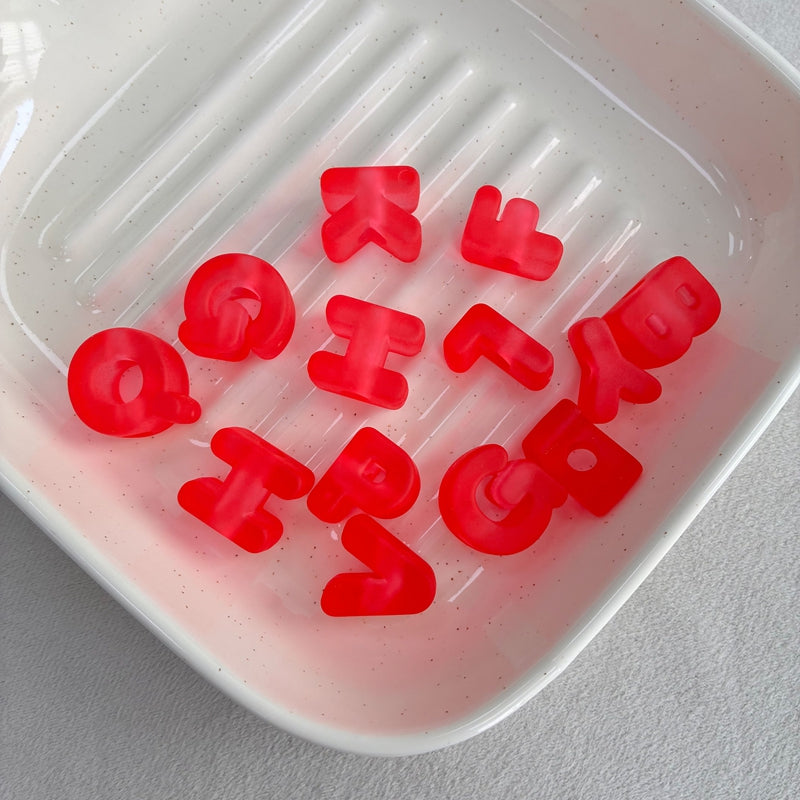 Rubberized Acrylic Beads Eon