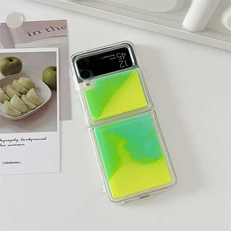 Lumineux Quicksand Zflip6 Housse de protection en silicone