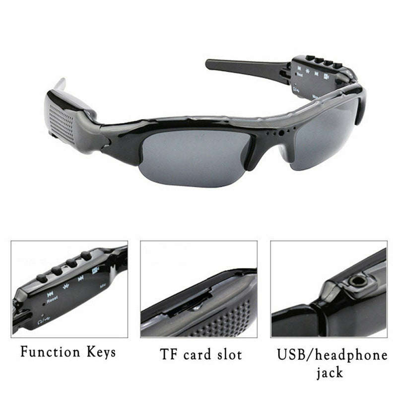 HD 1080P Verres Caméra Polarisant Verre Sports Lunettes de soleil