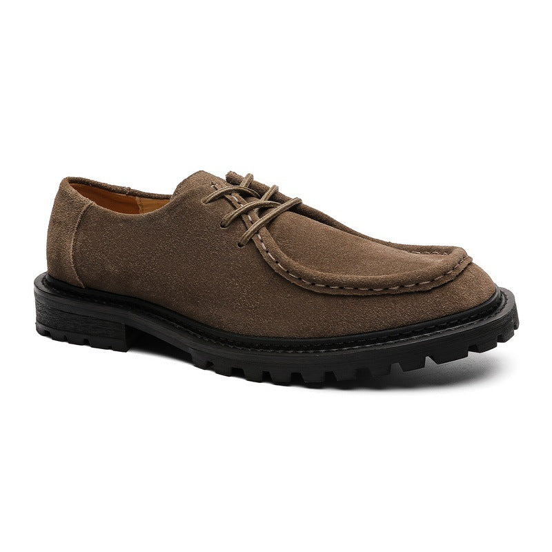 Chaussures Retro Dentelle-Soleil Épaisseur