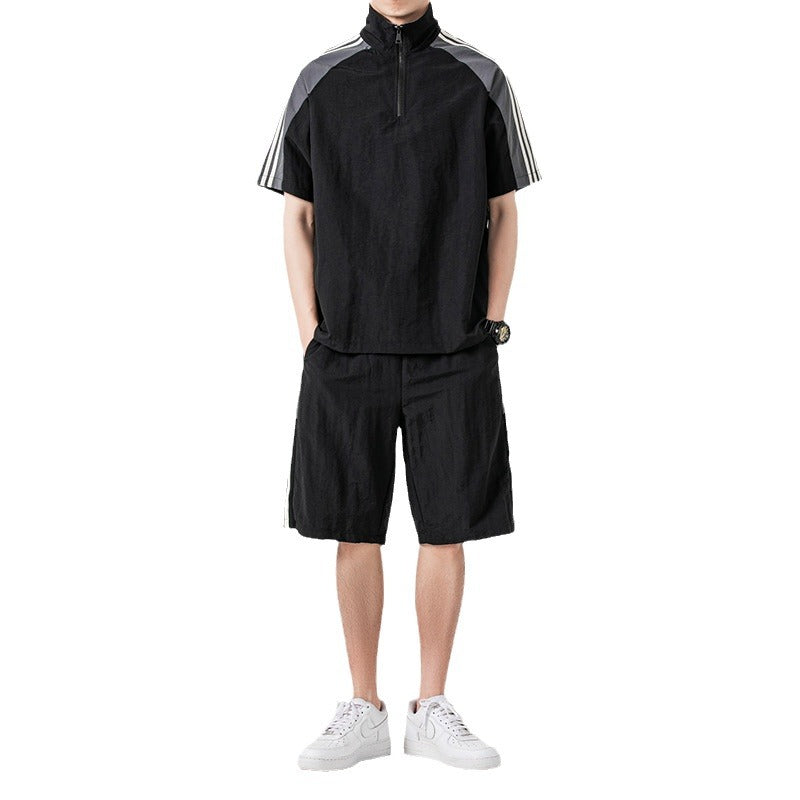 Style japonais Retro Leisure Suit Short Sport