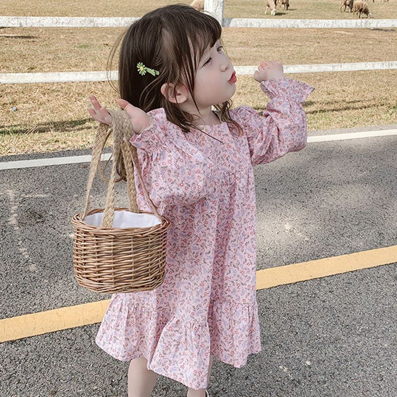 Robe de printemps pour enfants de style coréen