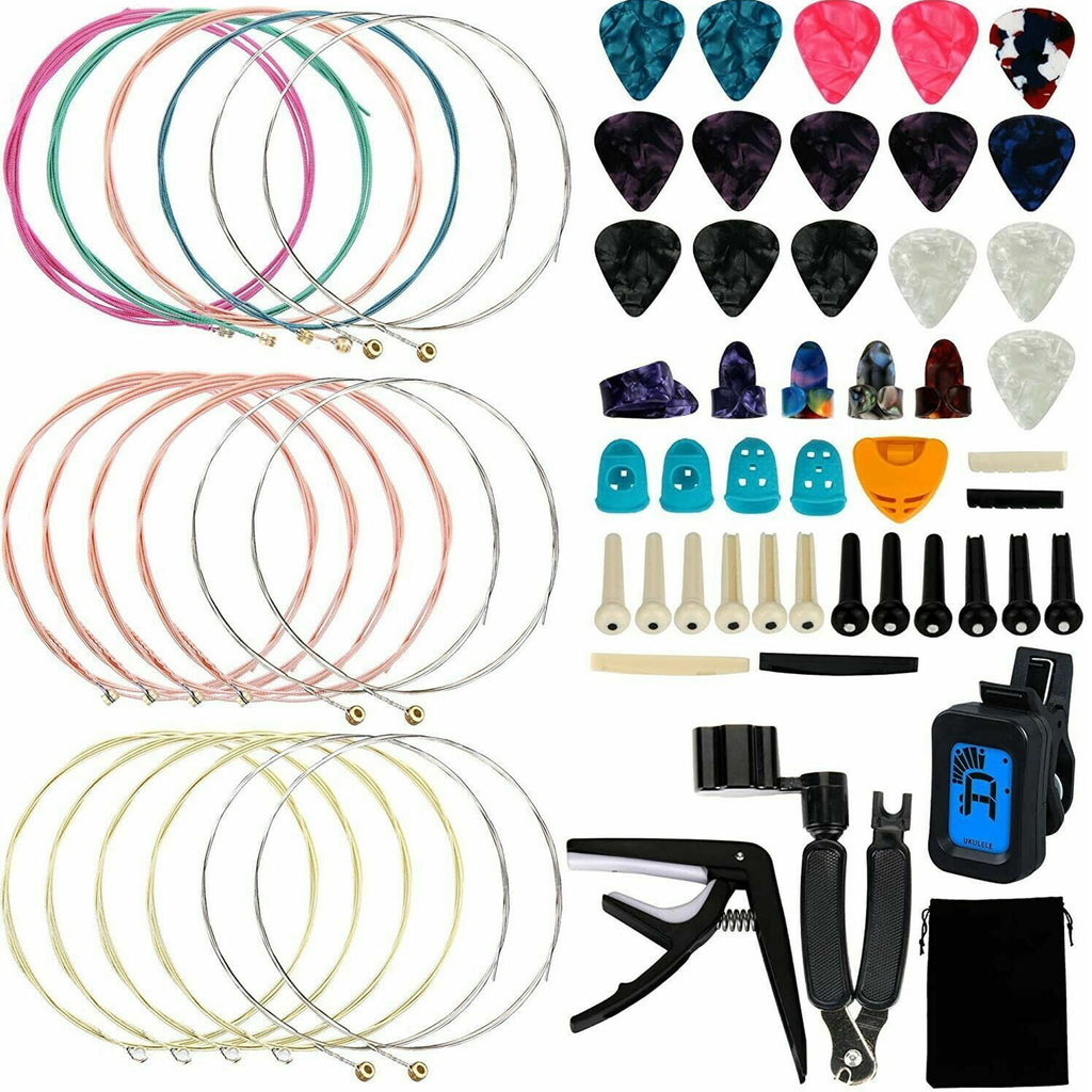 Accessoires pour guitare 65PCS