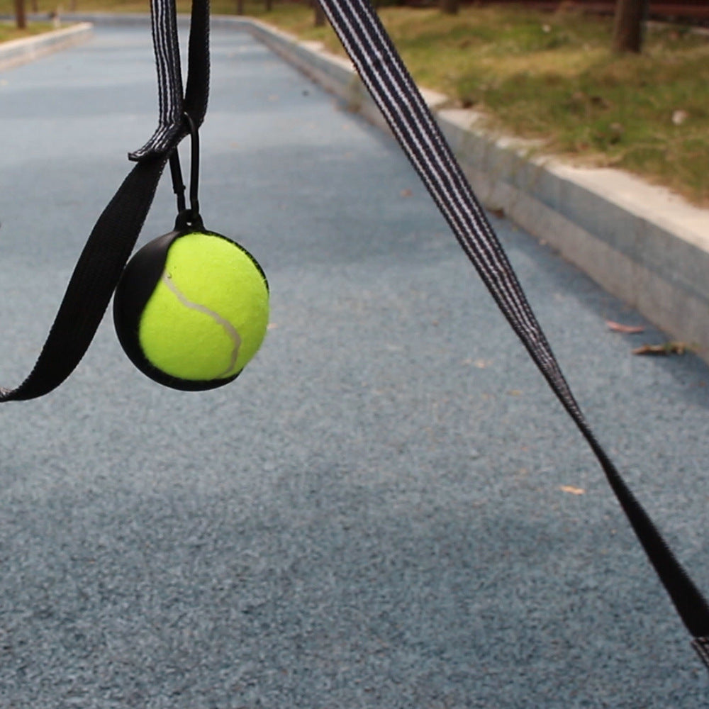 Bracelet de tennis Portable mains-libres chien fournitures de marche d'entraînement boule gaine