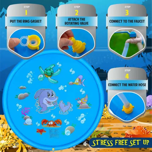 Tapis de jeu extérieur pour enfants