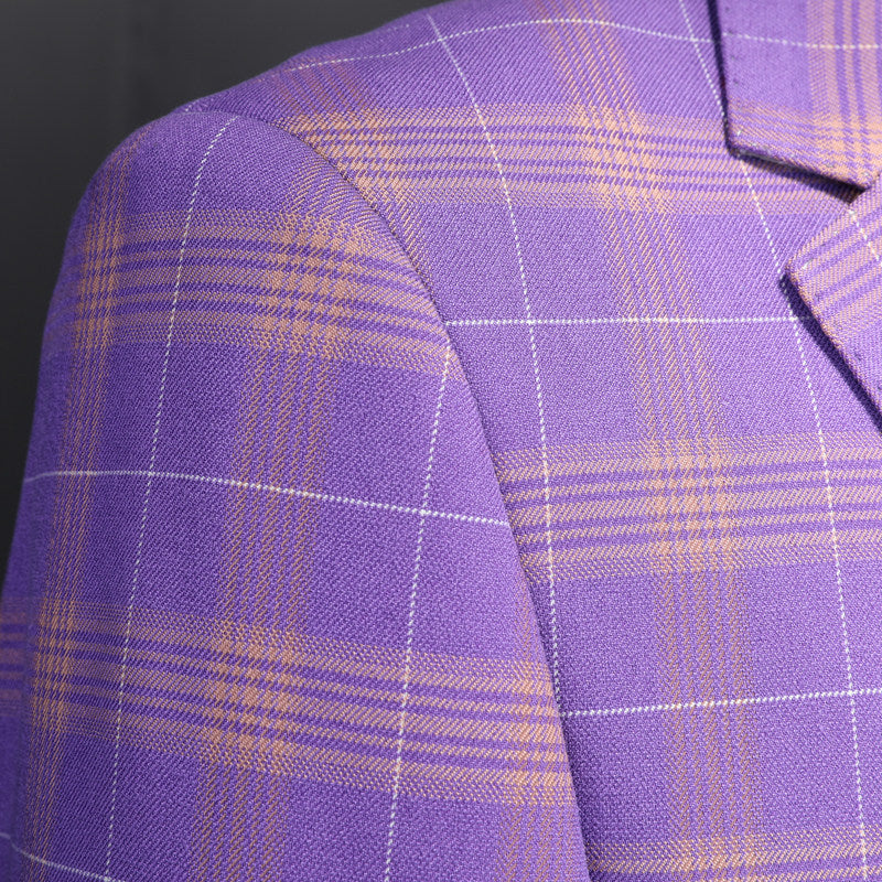 Veste de costume mince fashionable homme