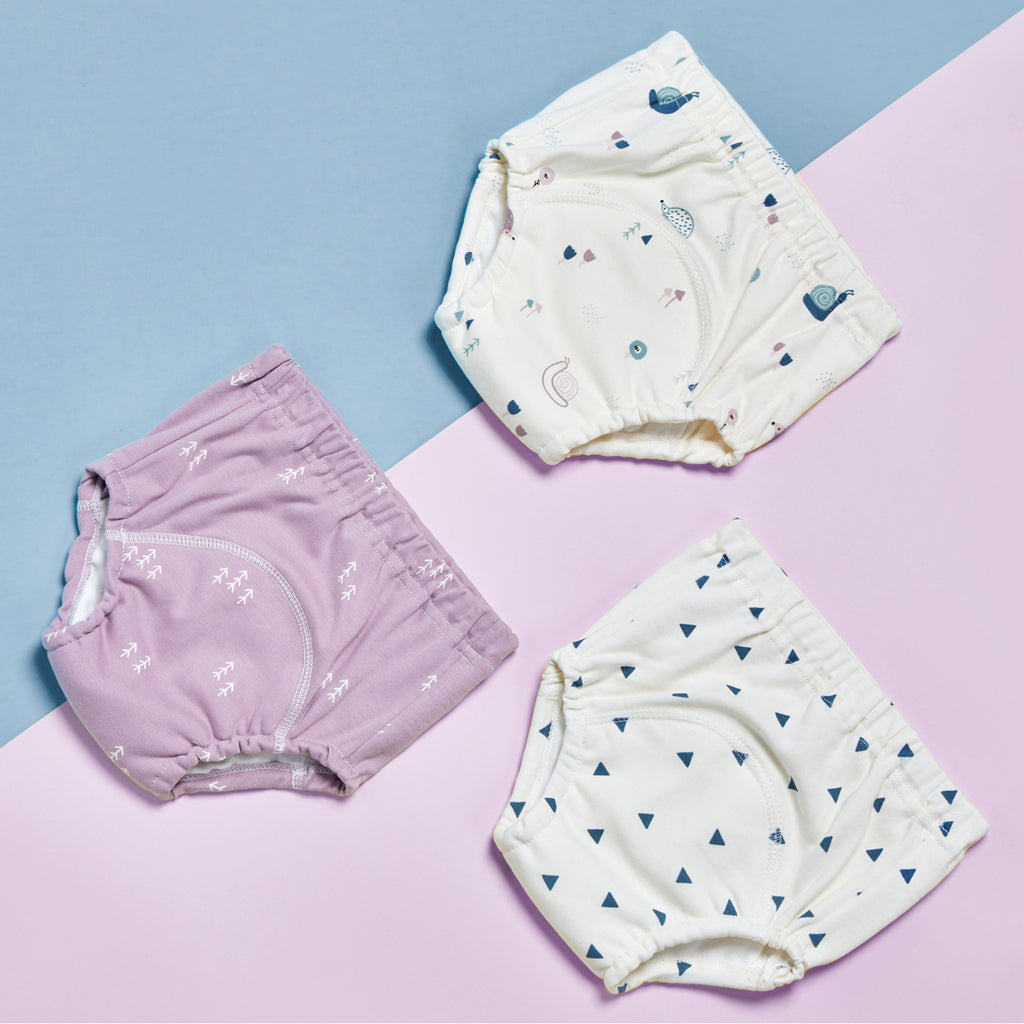 Pantalon d'entraînement pour bébé Gauze Pure Coton Breathable 3 Pack