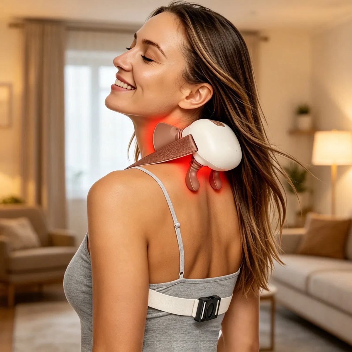 Massager sans fil Shiatsu Col avec chaleur