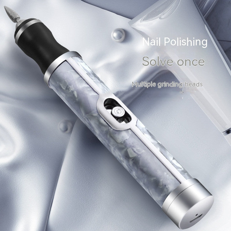 Instrument de polissage compact portatif à ongles