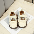 Printemps coréen Style filles Chaussures en cuir