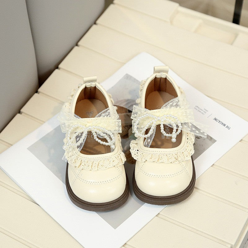 Printemps coréen Style filles Chaussures en cuir