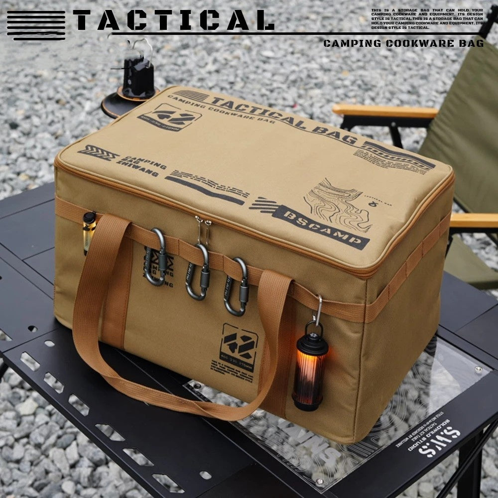 Sac de rangement pour outils de camping de grande capacité
