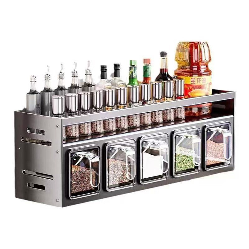 Rack de rangement d'épice de cuisine mode ménage