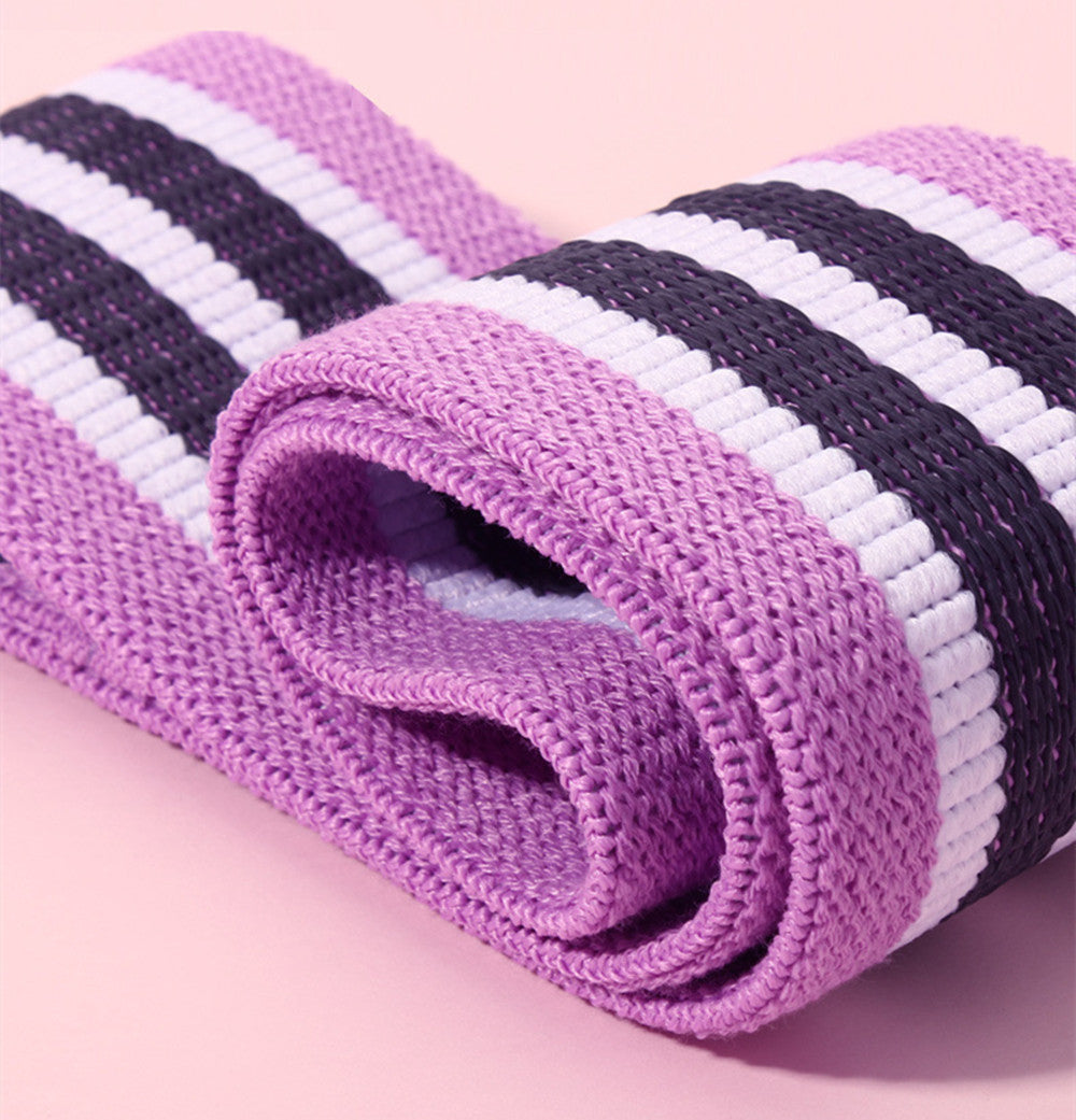 Bandes de résistance Ensemble de boucles d'entraînement d'exercice 3 Crossfit Fitness Yoga Booty Band