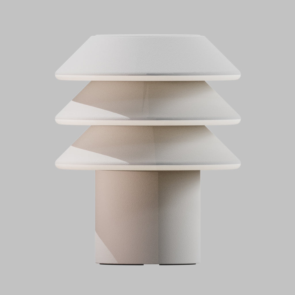 Lampe de table d'ambiance créative repensée lumière et ombre