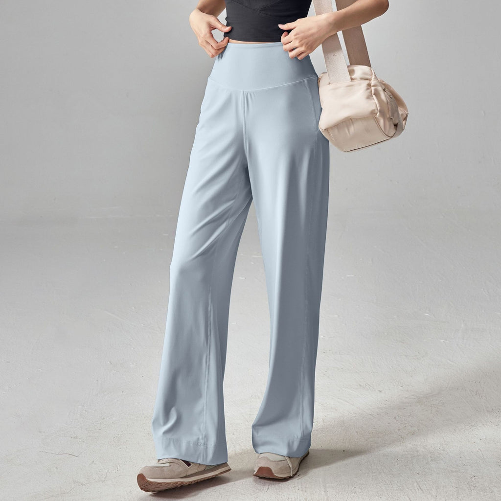 Pantalons de fitness à jambes droites