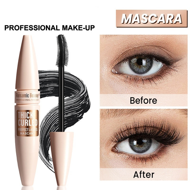 Imperméable Proof Smudge Proof Thickening Curling Long Lasting Volumizing Mascara