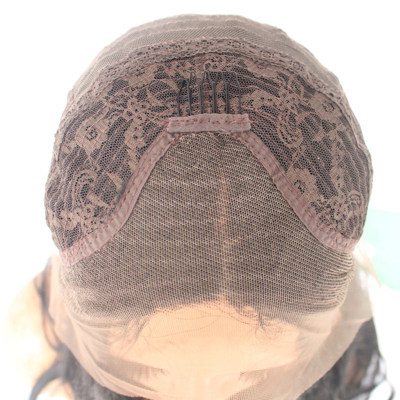 Wavy Lace Head Cover Europe and America