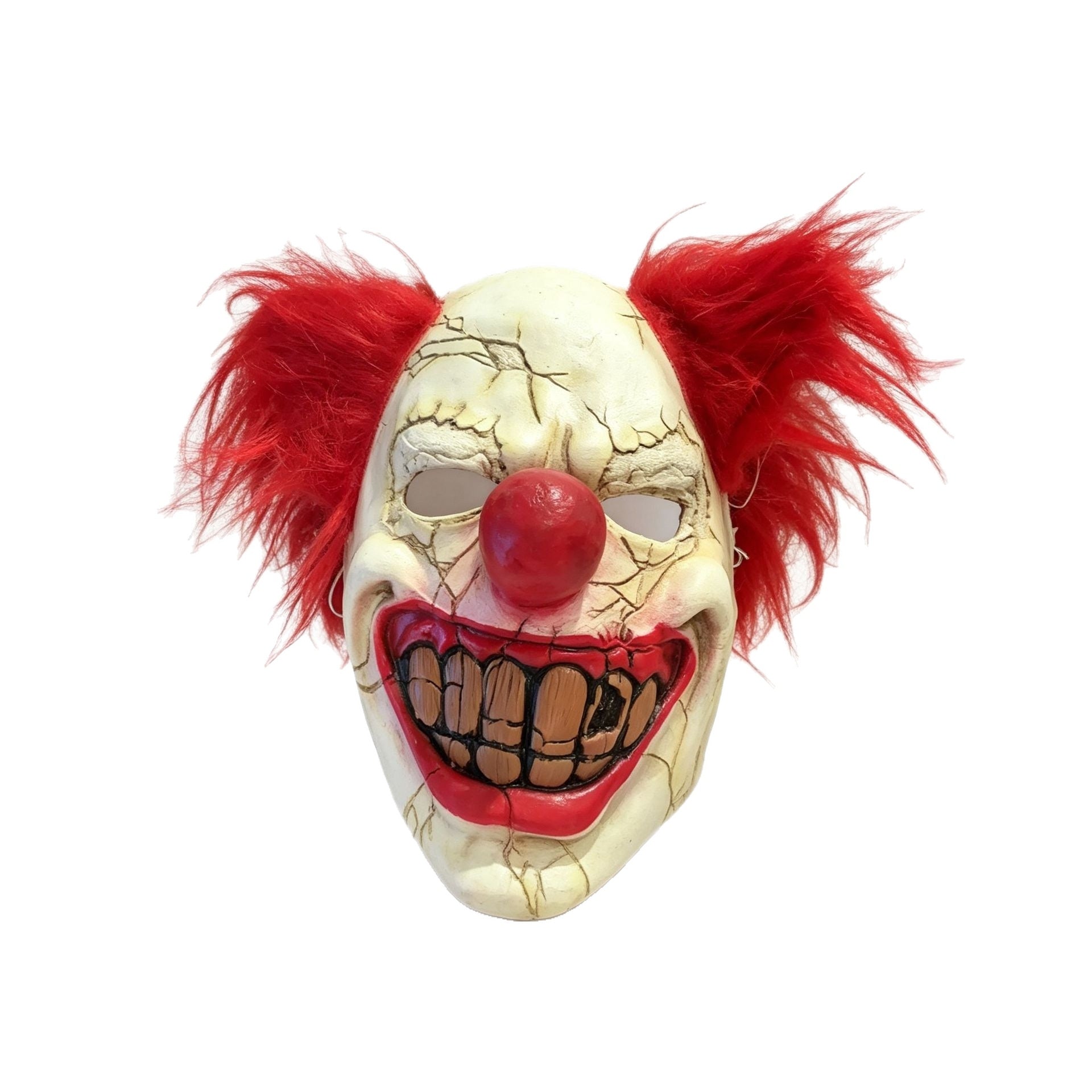 Scary Clown Masque Soft Silicone Halloween fête Prop