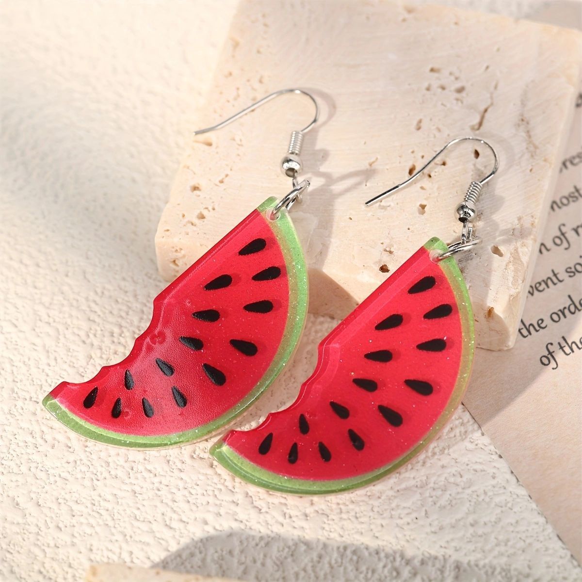 Boucles d'oreilles femmes Watermelon Kiwi
