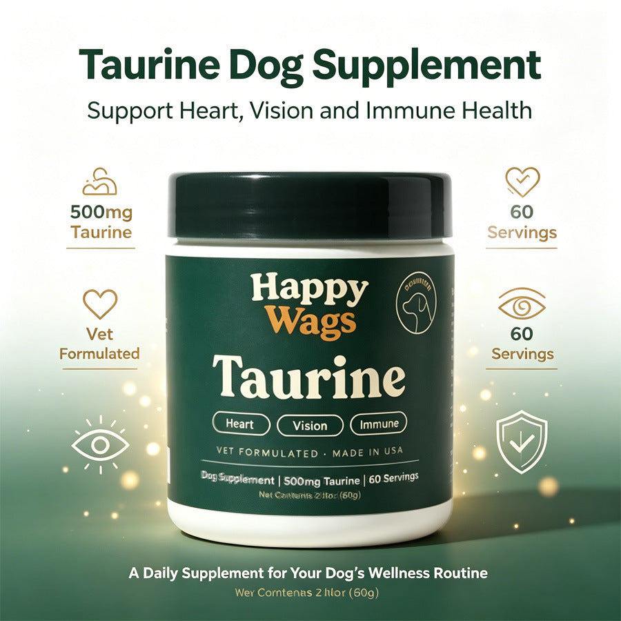 Supplément taurine pour chiens