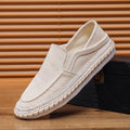 Hommes Casual Loafers Chaussures de toile respirant style traditionnel Beijing