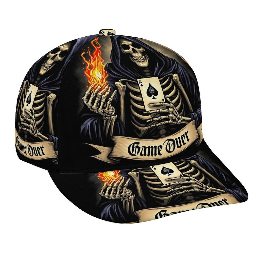 Bouchon imprimé polyvalent créatif avec un brim style baseball