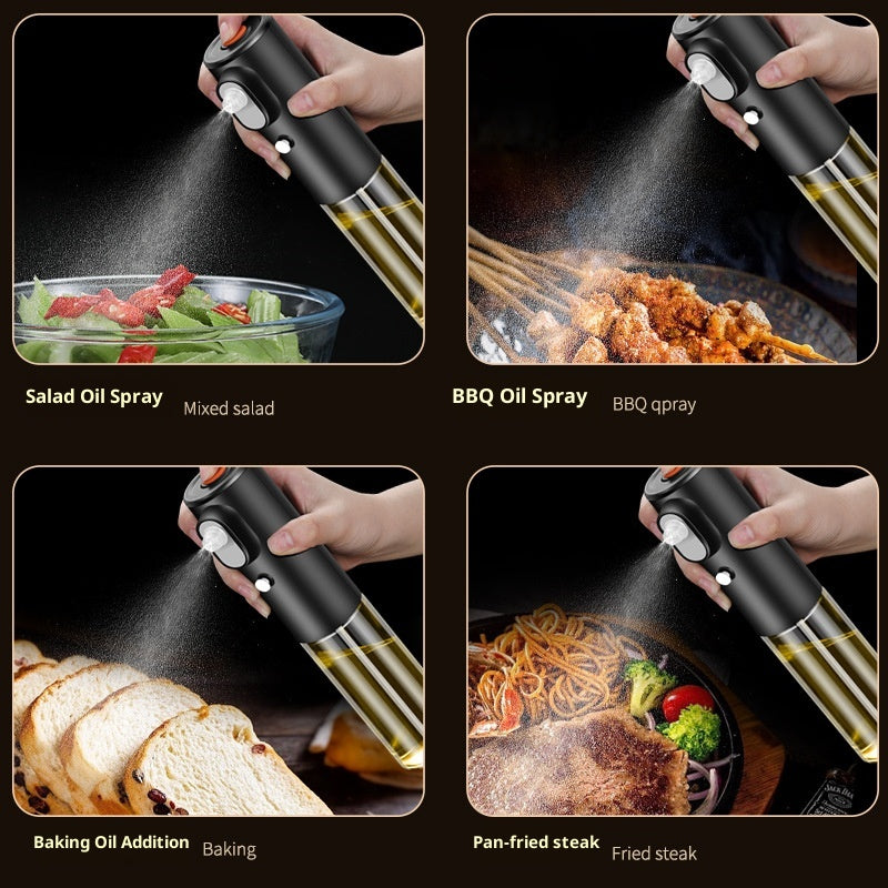 Pulvérisateur d'huile électrique multifonctionnel réglable pour usage en cuisine