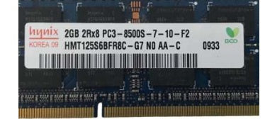 Mémoire portable DDR3 2G 1066MHZ