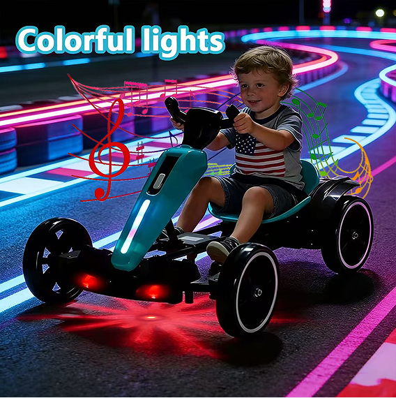 12V Pédale électrique pour enfants Go Kart