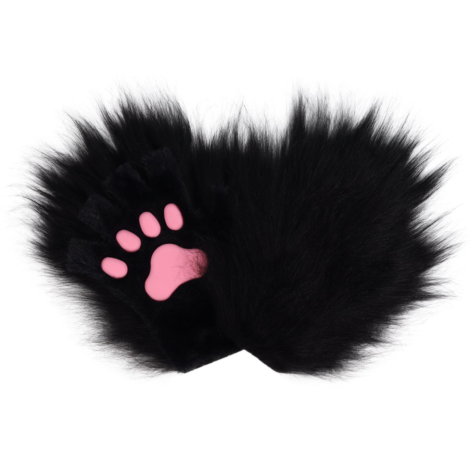 Halloween longue-plush Cat-claw Full-finger et demi-finger Gants