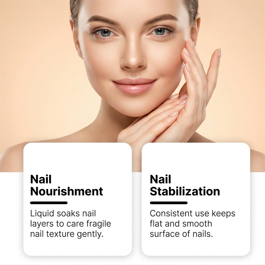 Soin des ongles Sérum doux Nourrit assouplit et brillant ongles