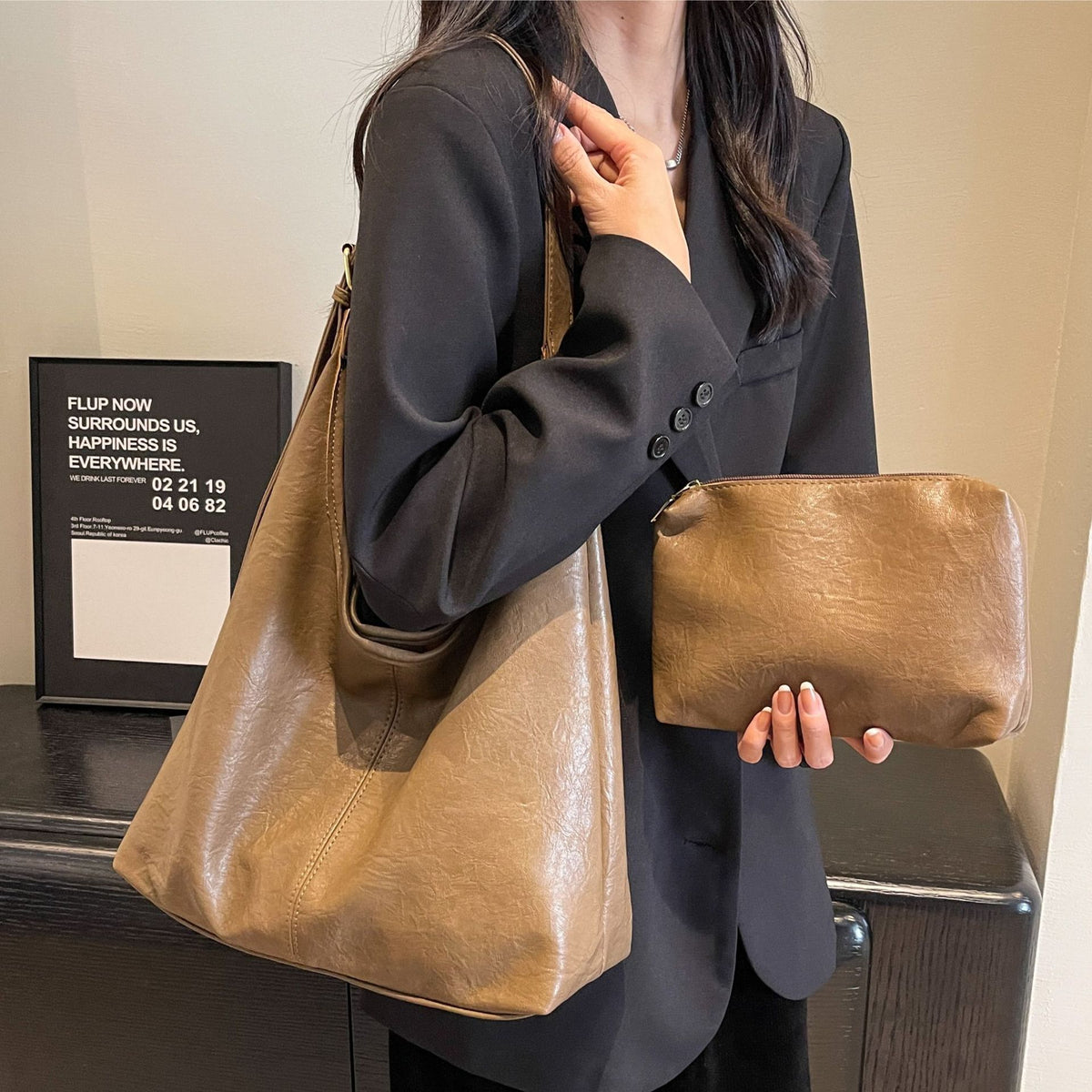 Sac sous-armé polyvalent à haute capacité