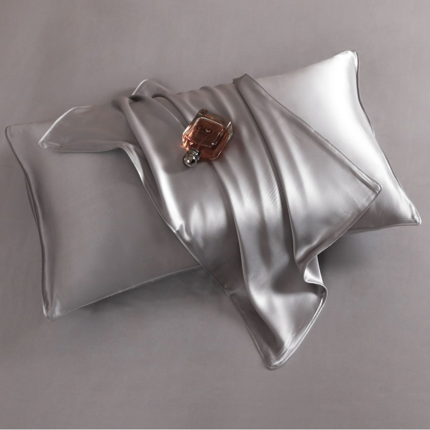 Soie 22-momme Set de quatre pièces en soie léger luxe